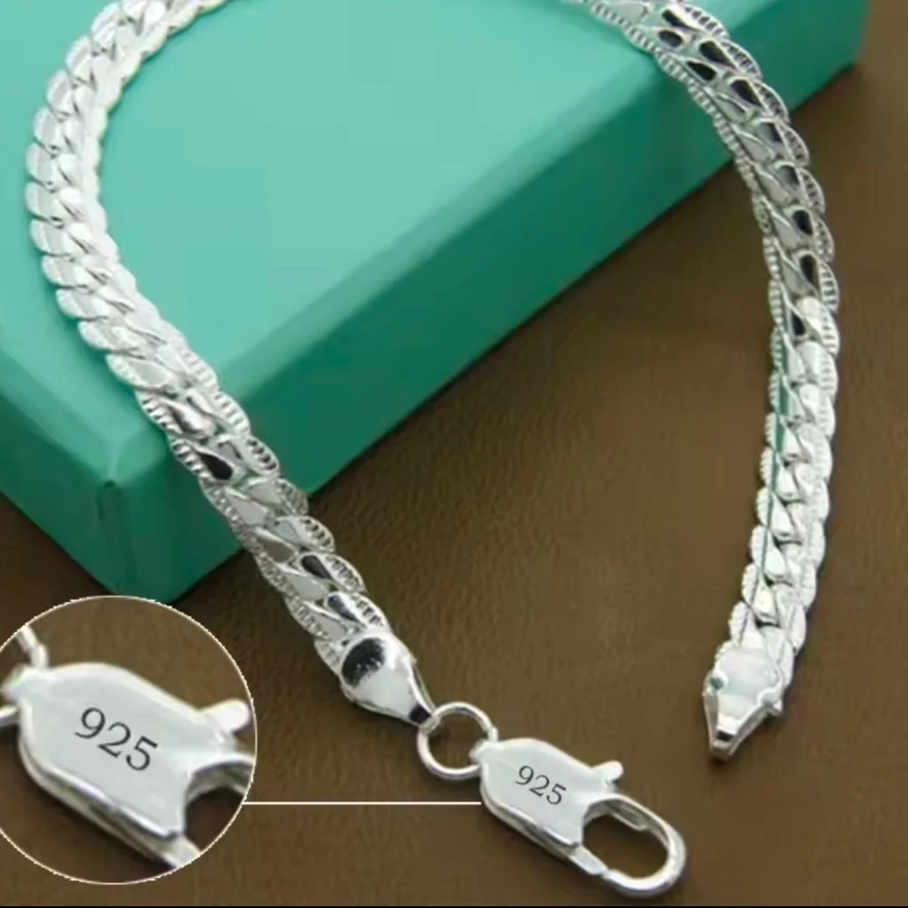 925 Exquisite Elegant 925 Silver Bracelet